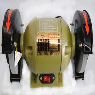 8inch200mm砂轮机MD3220台式 铜芯砂轮机可选配护镜刀架