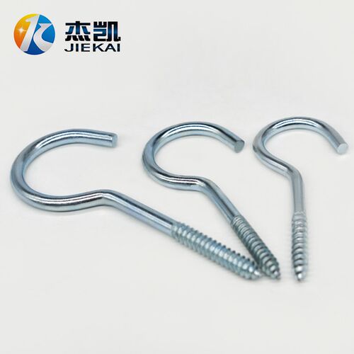 灯钩 螺纹镀锌铁挂钩 羊眼灯勾 窗帘钩 铁钩子 多用途挂钩