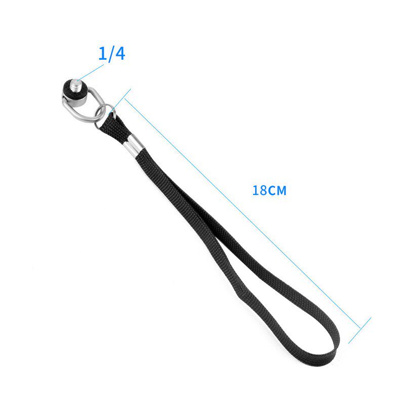 GOPRO11快枪手肩带手拧固定快拆相机单反三脚架等英制1/4快装螺丝