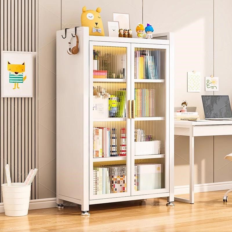 钢制儿童防尘书柜学生收纳柜多层书架落地双开门客厅卧室储物柜子,住宅家具,儿童书柜,淘宝优惠券,粉丝福利购,淘宝优惠卷