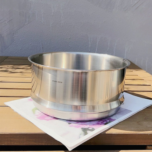 蒸笼蒸屉304不锈钢家用加厚蒸架屉蒸锅馒L头蒸格篦子蒸架加高隔水