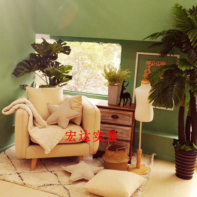 儿童实景制作摄影棚实景小童影楼D道具新款影楼实景道具设计装修