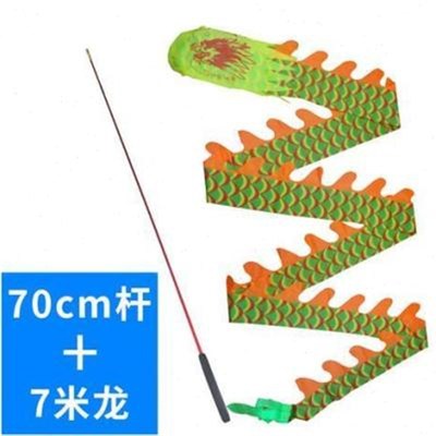 新款健身甩龙舞龙彩带 儿童成人舞飘带 空竹舞龙太极杆甩龙杆舞龙