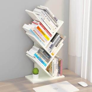 桌上书架大容量桌面飘窗窗台上的书架儿童床头置物架简易家用书柜