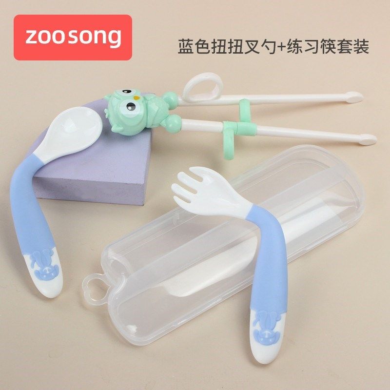 宝宝扭扭勺弯头餐具婴儿吃饭一两岁短可弯曲饭勺叉子学童训练新款,婴童用品,儿童勺,淘宝优惠券,粉丝福利购,淘宝优惠卷