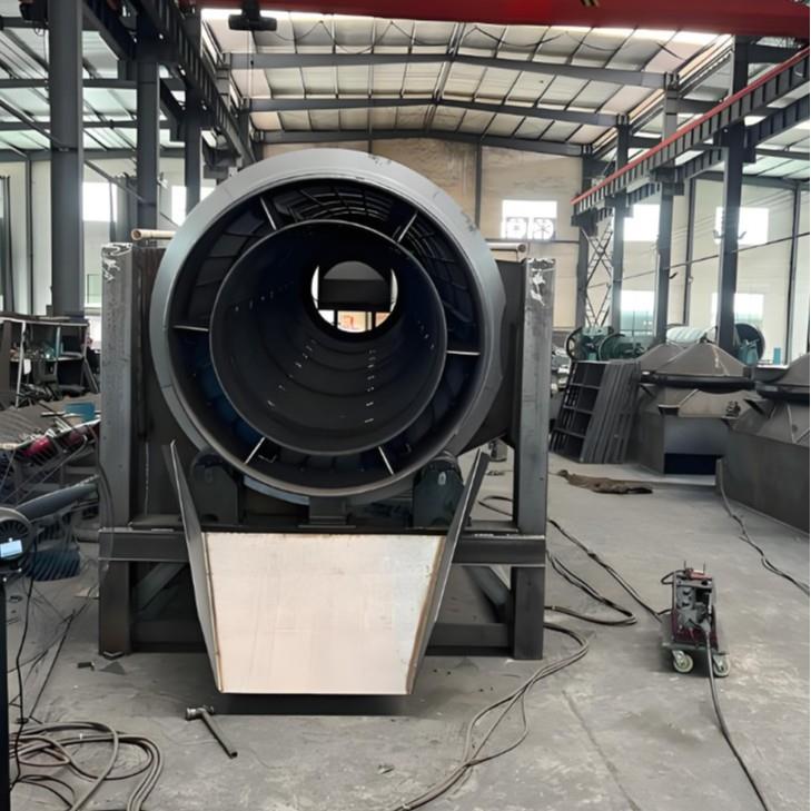 滚筒筛垃圾筛分机筛沙草锯末大型化工粉料泥浆小型无轴圆筒筛石机