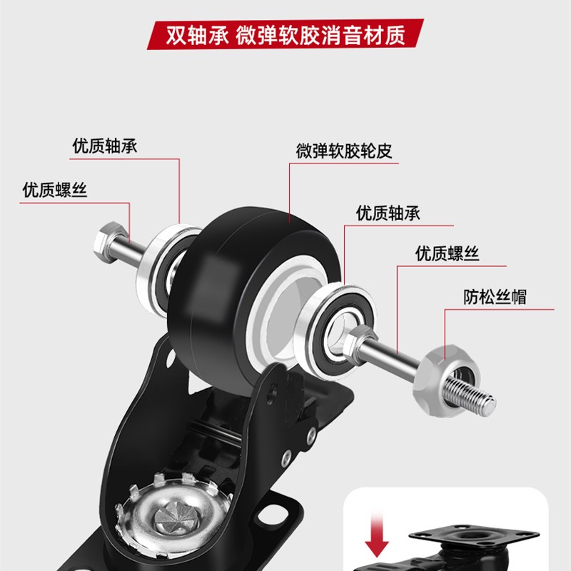 工具车三层手推车零件车汽车维修工具车多功能五金移动修车架子层