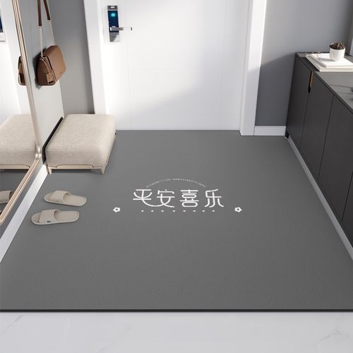 橡胶入户门地垫可擦洗脚垫门垫进门玄关垫子O家用可裁剪进户门地