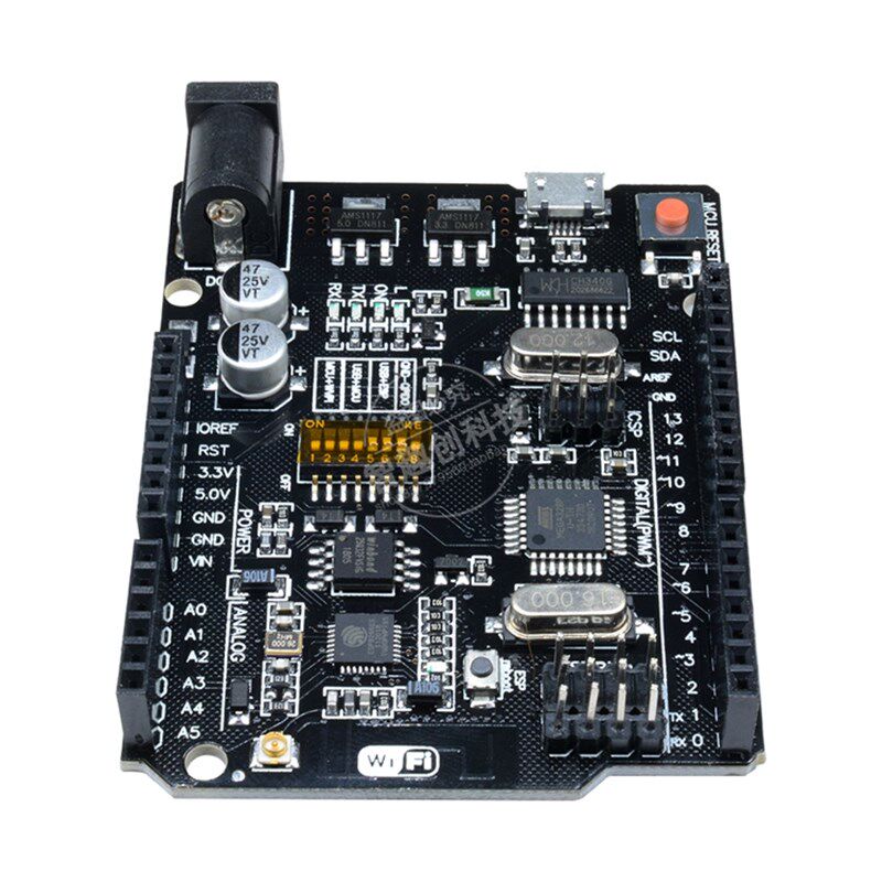 WiFi UNO R3 ATmega328P+ESP8266 32Mb memory USB-TTL CH340G