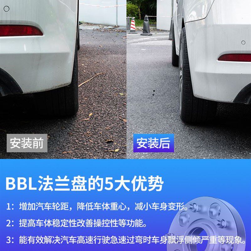 BBL名爵MG5 MG6 MG7 MG3汽车锻造法兰盘改装轮毂加宽垫片