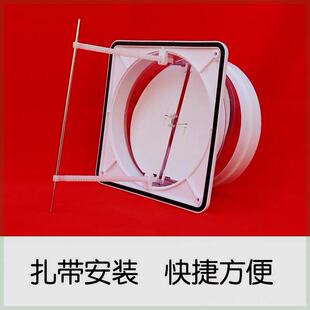 厨房止回阀抽油烟机止逆阀公共烟道排烟管逆风阀防味器防烟宝