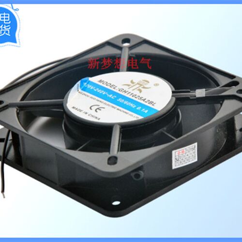 鼎牌GH11025HA2BL小型轴流风机11cm静音机箱红酒柜散热风扇AC220V