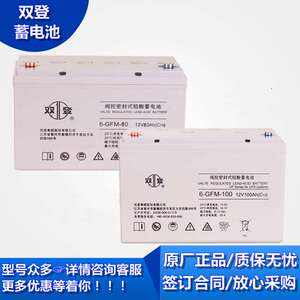 双登6-GFM-24 12V38ah65ah80ah100ah150ah200ah铅酸免维护蓄电池
