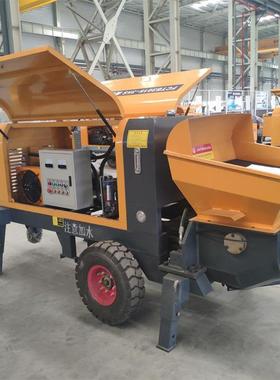 HBMD 25/7.5型卧式二次构造泵液压 上料机混凝土输送泵 现货供应