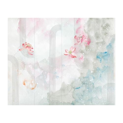 2025新款七彩电光工艺岩板背景墙800x2600x9mm厚客厅电视墙哑光