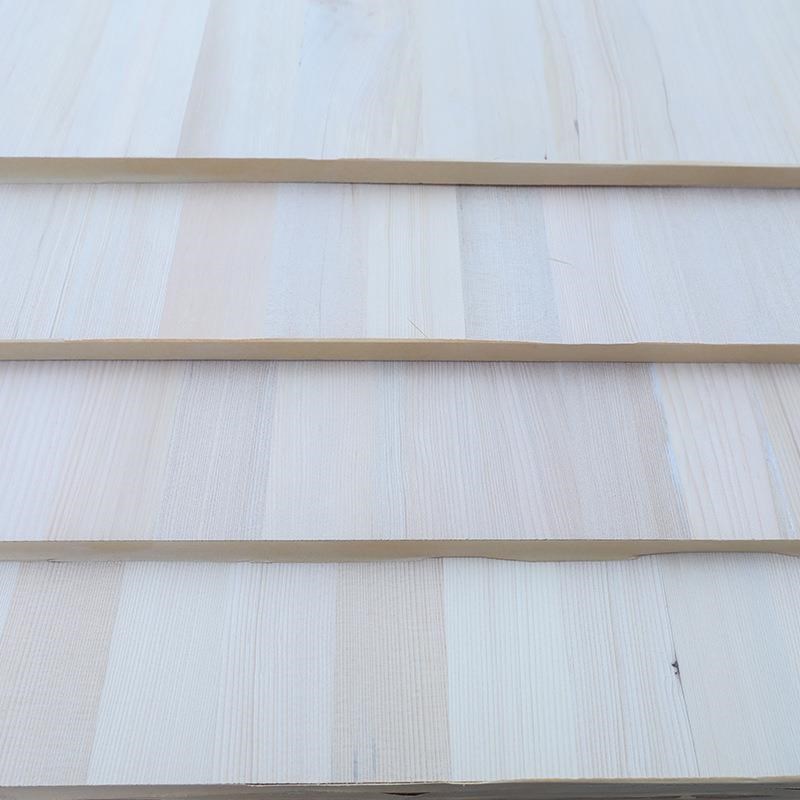 厂家北美材铁杉直拼板杉木直拼板实木板家具板衣柜家具装修板