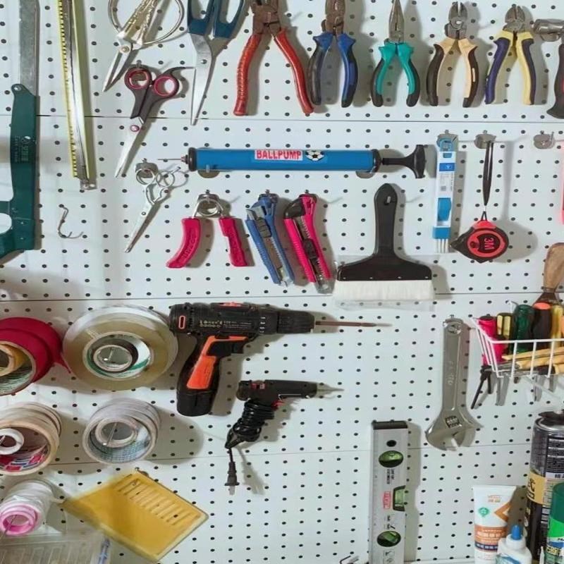 五金工具洞洞板板挂钩架电动工具置物架饰品挂件收纳架配件展示架