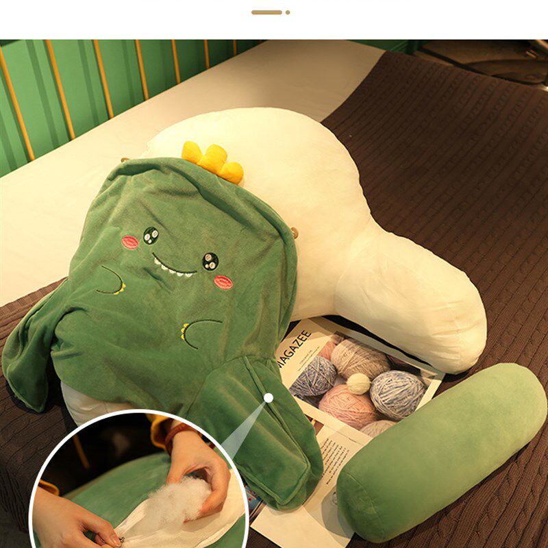 靠枕床头软包大靠背垫床上靠枕玩手机学生宿舍靠垫抱枕男生款睡觉
