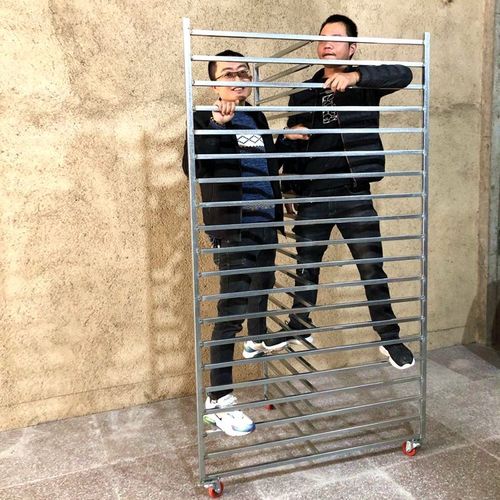 茶叶晾青架摊青架多层置物架竹筛放置架竹簸箕制茶用具收纳铁架子