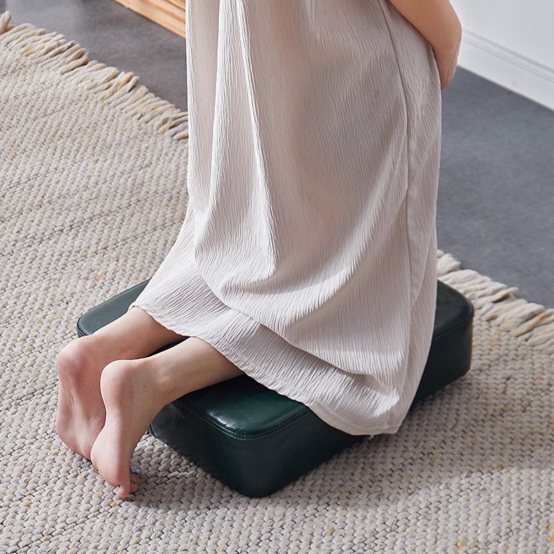 莲花拜垫拜凳拜家用跪垫禅垫打坐垫跪凳磕头拜凳打坐蒲团加厚海绵