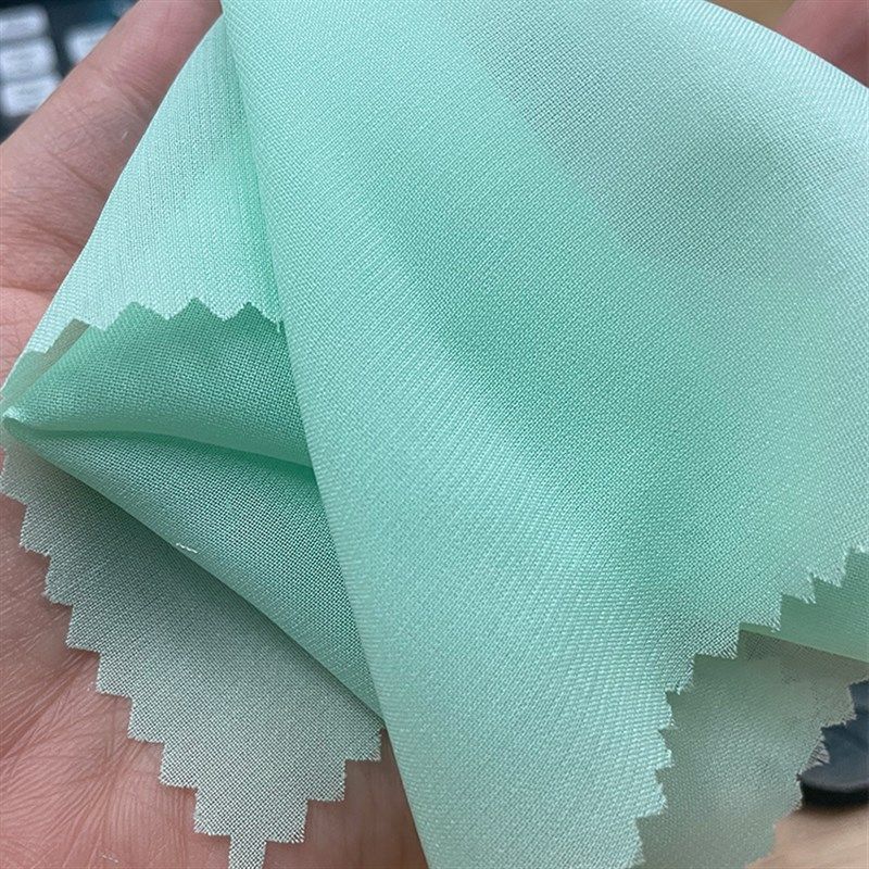 18N百褶魔术贴免打孔绷纱帘轻盈玻璃门帘白色雪纺纱遮光窗帘