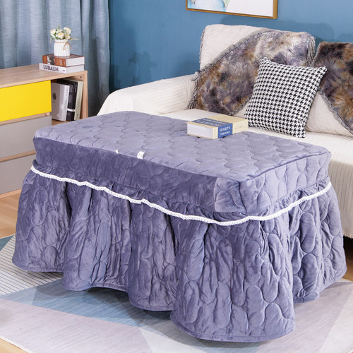 烤火桌罩套长f方形电烤桌罩套烤火炉罩套烤火被子烤火茶几罩套冬