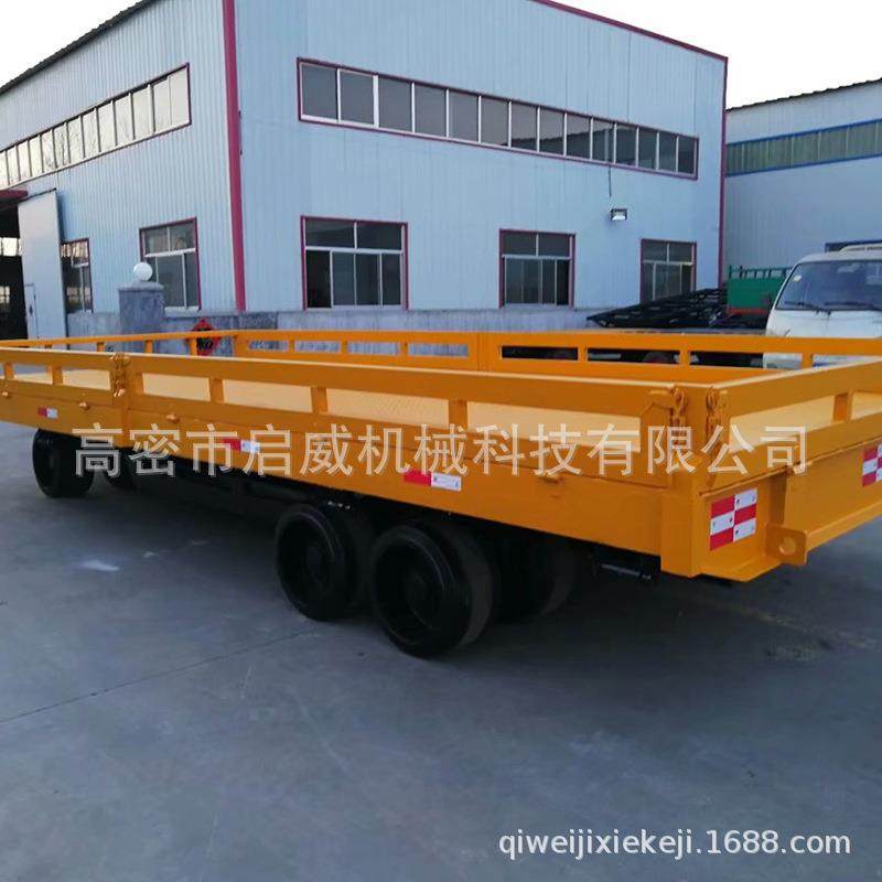 100吨悬浮式重型平板拖车平板载货牵引拖车移动式平板工具拖车