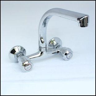 厨房龙头全铜入墙式墙出水冷热水可旋转/可做拖把池龙头阳台龙头