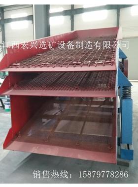 筛土机价格筛砂设备金属编织网SZZ3-1500*3000圆振动筛高效筛分