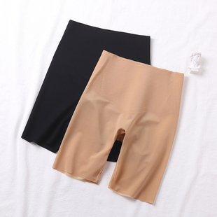 薄无痕打底安全裤 高腰防走光网布收腹裤 女收小肚子翘臀束腰平脚裤