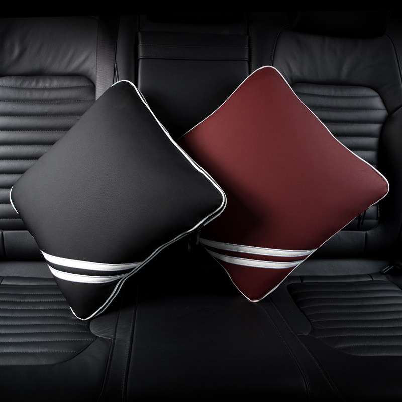 汽车内抱枕车载空调被靠背多功能车上用抱枕被子两用一对个性靠垫