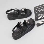 新款 脚宽胖特大号沙滩凉鞋 大码 2024夏季 休闲凉鞋 女鞋 43时尚 潮