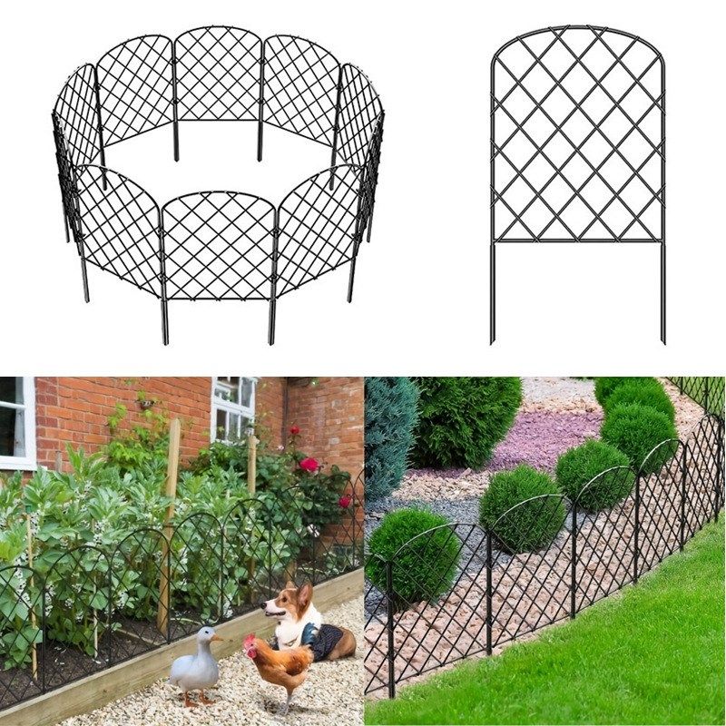 户外菜园花园装饰防动物围栏草坪栅栏篱笆铁网庭院护栏铁艺,农用物资,树木移植保护网,淘宝优惠券,粉丝福利购,淘宝优惠卷