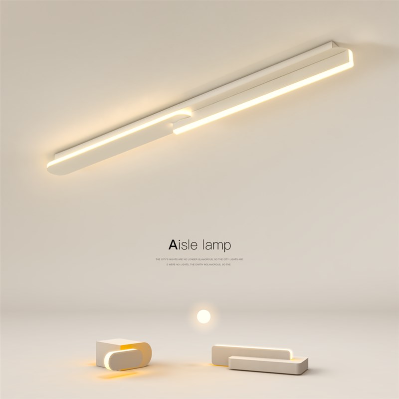 长条过道走廊灯简约现代客厅灯led吸顶灯阳台卧室灯2025新款灯具