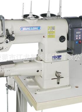 341筒式三同步厚料高车红衫直驱电控速度可调定针功能箱包缝纫