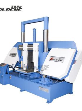 现货GZ4260数控卧式带锯床600mm整捆金属切断全自动送料工业级