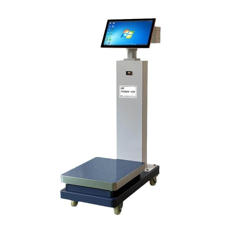 智能触屏收银一体机工业称重打印电子台秤不干胶标签条码电子秤