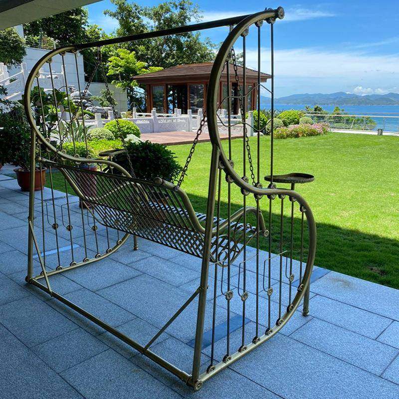 户外秋千摇椅休闲花园铁艺吊椅小区公园阳台金属骨架双人吊椅包邮,住宅家具,户外秋千,淘宝优惠券,粉丝福利购,淘宝优惠卷