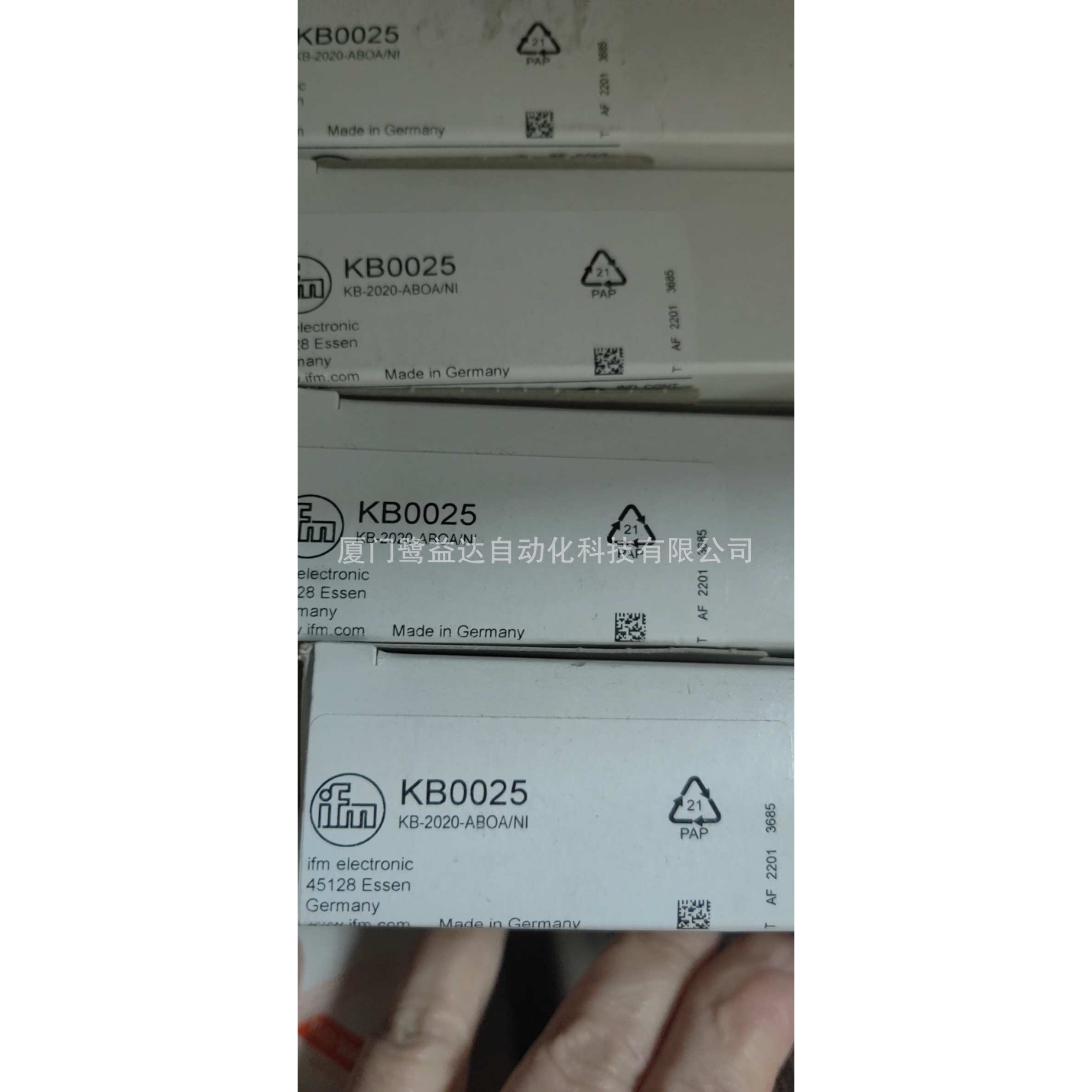 IFM易福门传感器kb0025  KB0025