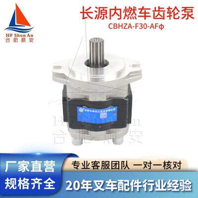 叉车配件叉车齿轮泵长源原厂液压油泵合力油车泵CBHZA-F30-AFφ