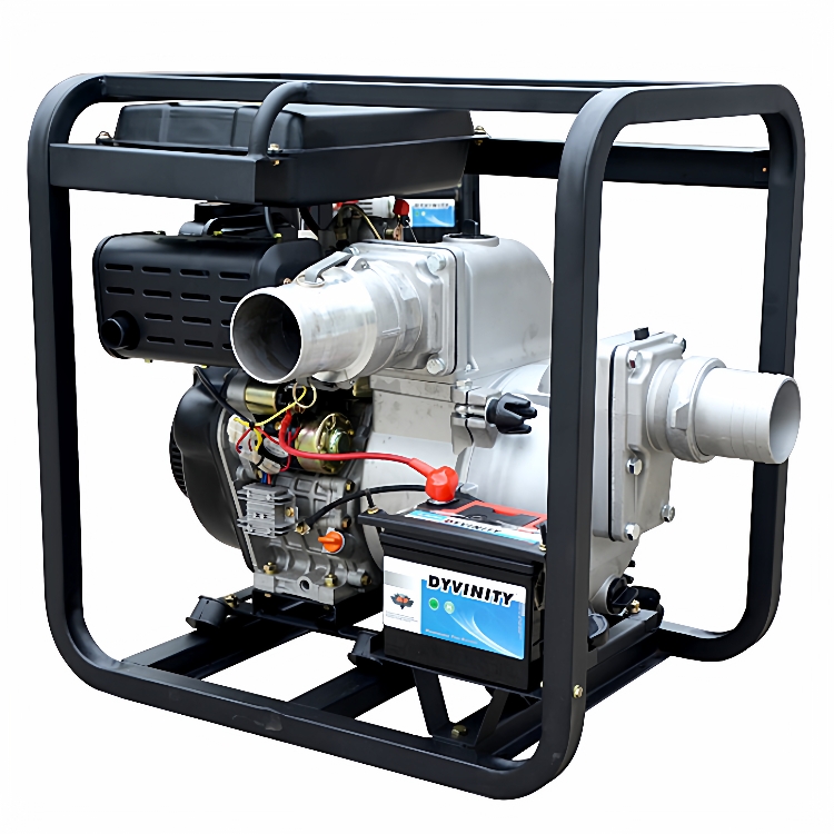 4寸专业污水泵柴油自吸式排污泵大颗粒泥浆泵 sludge water pump