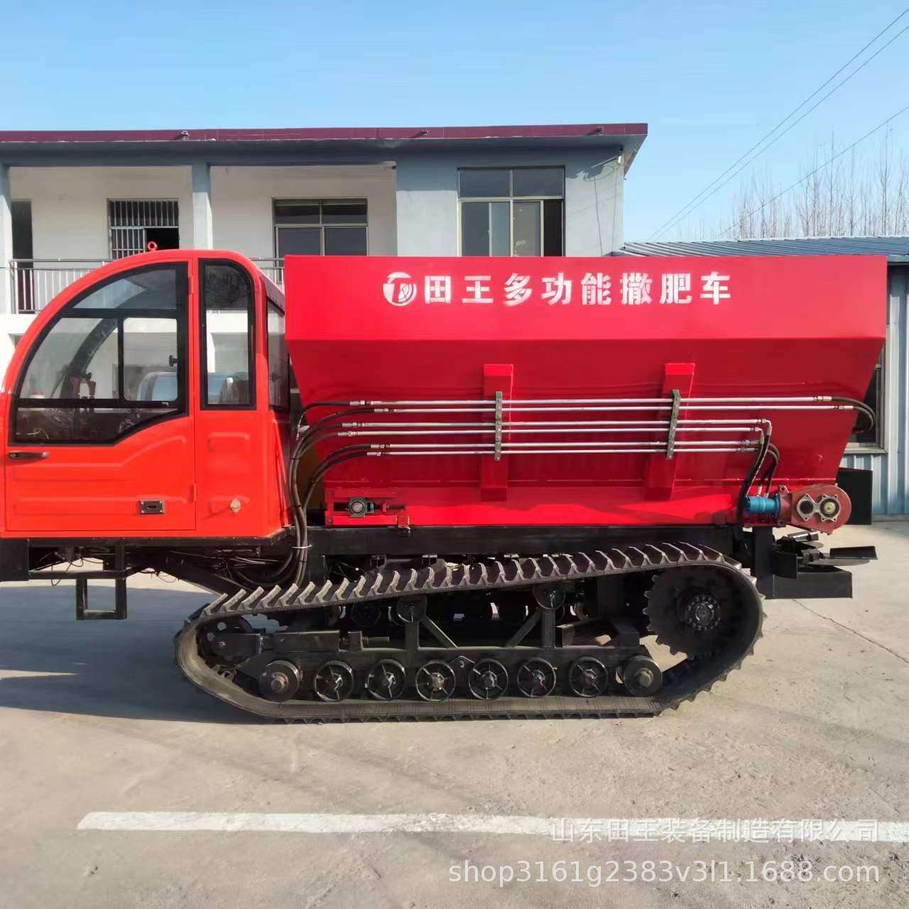 大型履带撒肥机车 490增压履带撒肥车 3立方履带式撒粪车报价