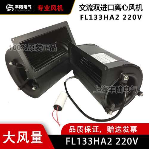 FL133交流双项进风口离心风机 AC220V 160W 静压400pa 风量360CFM