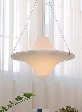 中古奶油风餐厅灯简约客厅卧室吧台lokki海鸥吊灯创意个性飞碟灯