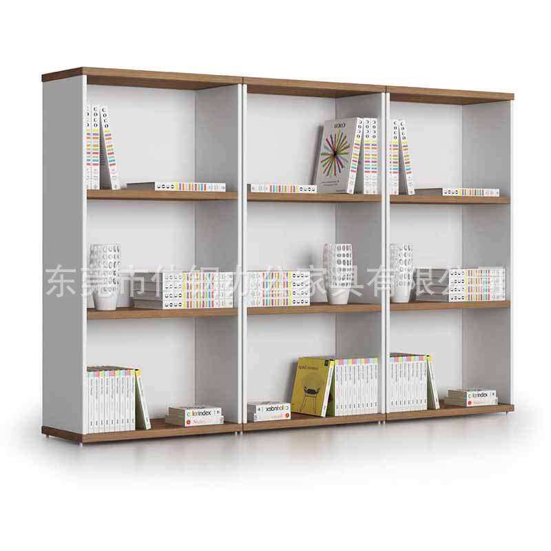 时尚木制书柜简约隔断陈列展示档案玄关柜 东莞深圳办公家具