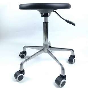 防静电凳面pu发泡四孔凳面加厚座子通用吧台椅配件升降吧台椅凳面