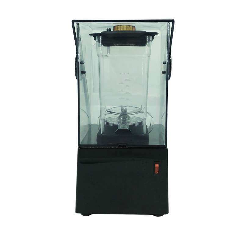 220v110v大马力带罩沙冰机商用静音冰沙机碎冰机果汁机搅拌机
