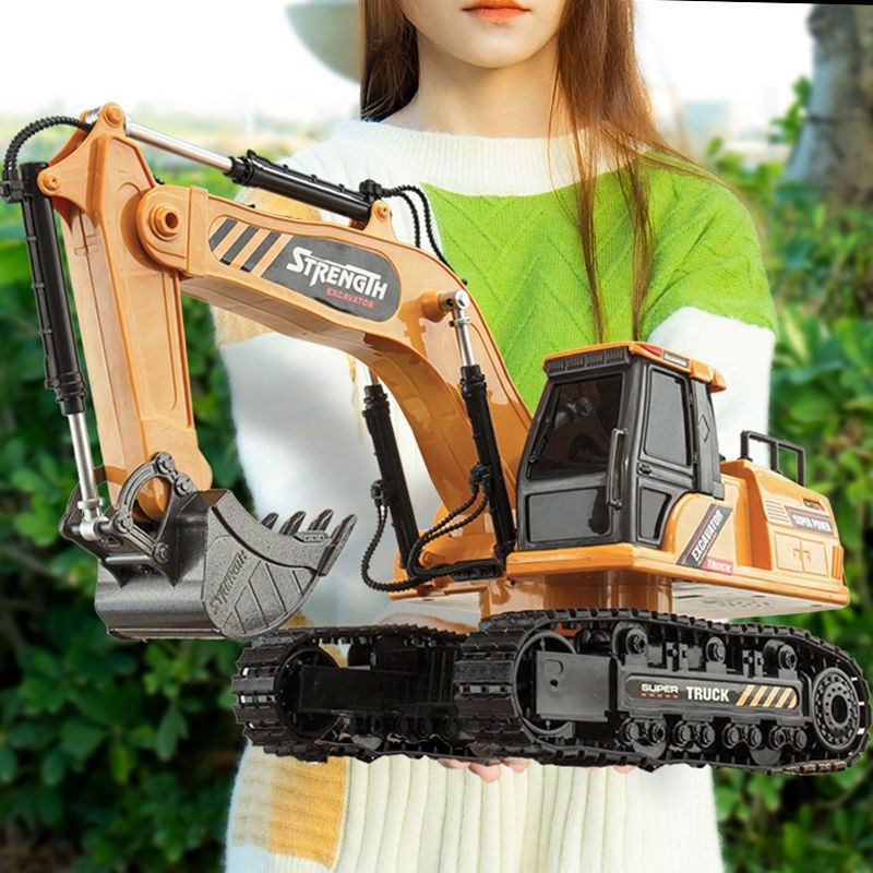 超大号儿童电动遥控挖掘机玩具车男孩挖土机模型工程车钩机合金版,模玩/动漫/周边/娃圈三坑/桌游,盒蛋/扭蛋/联名摆件,淘宝优惠券,粉丝福利购,淘宝优惠卷
