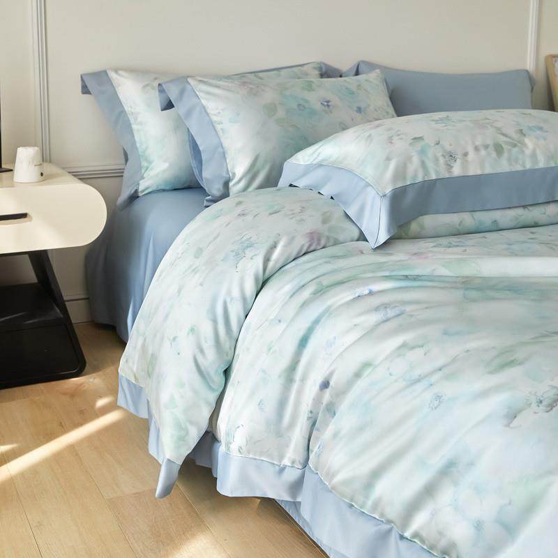 【水洗舒适】2025新款A类抗菌水洗冰丝数码印花四件套,鲜花速递/花卉仿真/绿植园艺,割草机/草坪机,淘宝优惠券,粉丝福利购,淘宝优惠卷