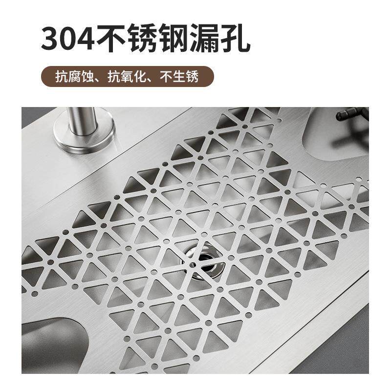 吧台不锈钢高压冲杯神器水槽带龙头自动喷头咖啡店嵌入式洗杯器